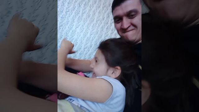 с дочкой))