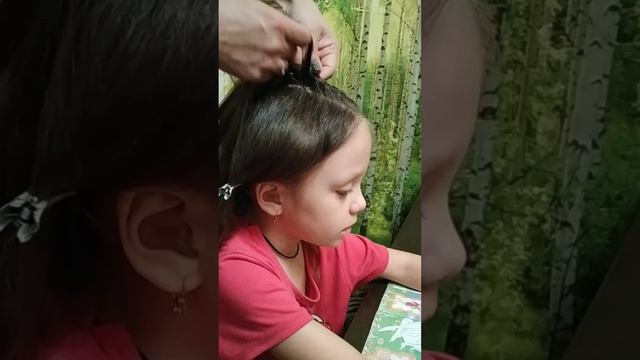 Праздничная прическа.