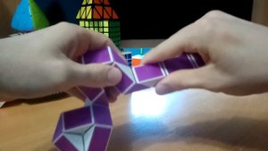 Змейка Рубика! Как собрать цветочек из змейки Рубика)