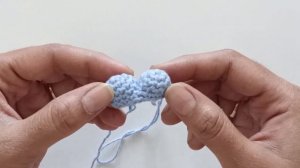 How to Crochet Puffy Hearts | Crochet Amigurumi Heart Tutorial | 3D Crochet Hearts for Beginners