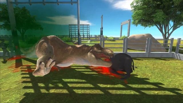 (JWE2) TREX - ZOO RACE - Animal Revolt Battle Simulator смотреть онлайн