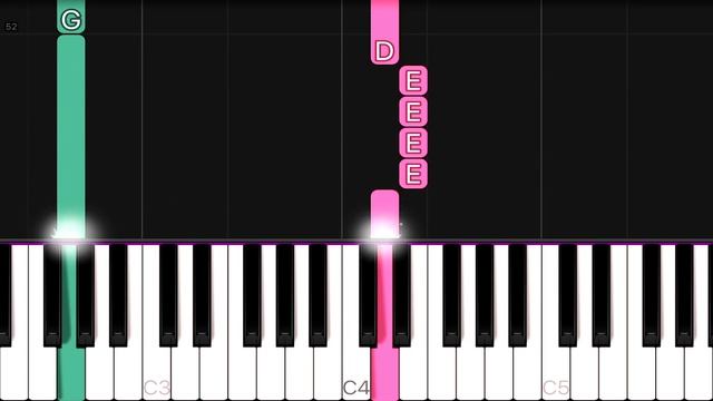 Selena Gomez, Marshmello - Wolves | EASY Piano Tutorial смотреть онлайн