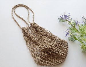 авоська трансформер крючком