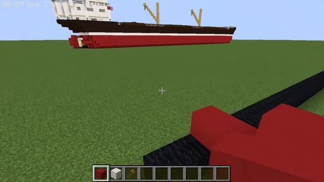 Майнкрафт туториал по постройке грузового корабля. Часть 1. смотреть онлайн