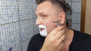 Бритьё! Dscosmetic 24мм, Wolfman WR-1, Amway, Grandslam, Gillette Platinum, AliExpress