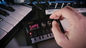 Korg NTS-1 Nutekt Synth and Lexicon Reflex Space Drone Ambient Jam