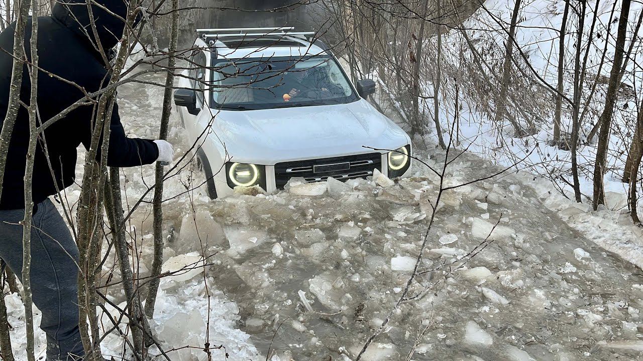 TANK 300, HAVAL DARGO, KAPTUR, SUZUKI JIMNY, PRADO и другие в ЛЕДЯНОМ ПЛЕНУ! смотреть онлайн