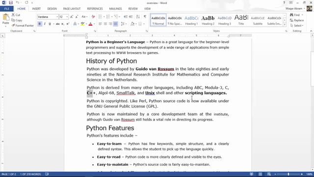 Pyhton Lecture 1 Introduction of Python in Urdu/Hindi