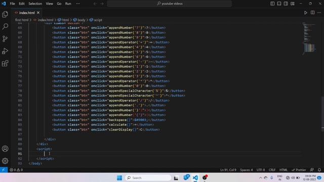 "Calculator Design and Functionality with HTML/CSS/JS | Practical Web Development"