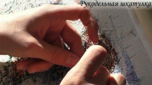 Как Вышивать Полукрест в 1 нить