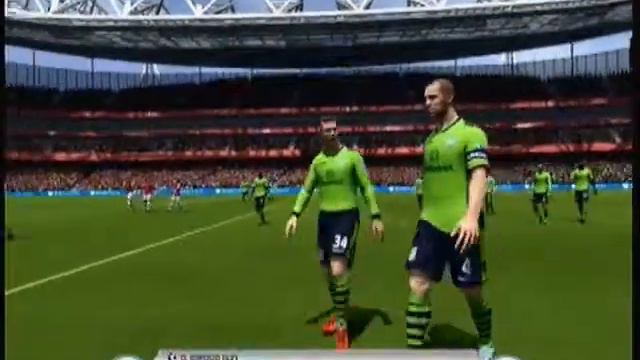 FIFA 14 Arsenal Career Mode S1 E1 North London Derby смотреть онлайн