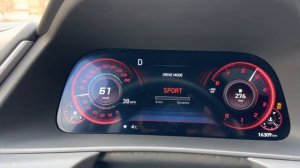 Hyundai Sonata 1.6 Turbo 180hp(182ps) acceleration 0-100 km\h(0-62 mp/h)