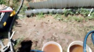 Абиссинская скважина 12м. Под камнями, водонос из ракушек, песка и окаменелостей.