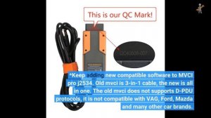 2023 Xhorse MVCI Pro vs MVCI J2534 Cable