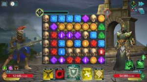 Puzzle Quest 3 - Dok vs Чумной жрец (76 левел)