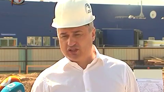 Коллектор на Мещерском озере