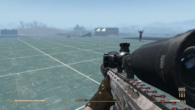 Fallout 4: DSR 50 Снайперская Винтовка Высокой Мощности смотреть онлайн