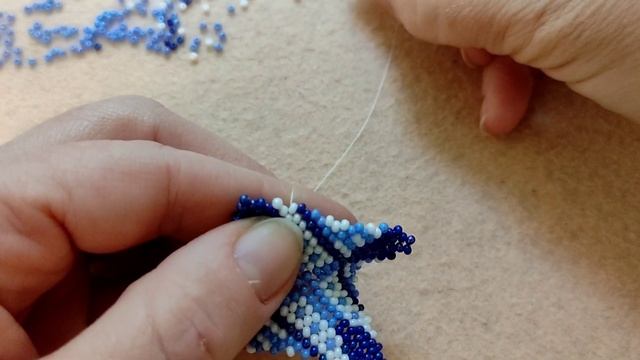 ✨ Звёздочка из бисера ✨