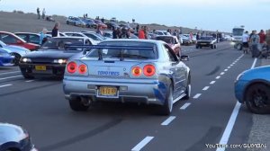 Nissan Skyline R34 GT R   ОПАСНЫЕ ГОНКИ