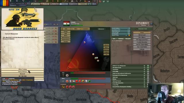 Hearts of Iron 3 8.0 Live Stream | Romania | Part 1.5 смотреть онлайн
