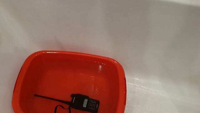 Любительское испытание Baofeng UV XR в соленой воде