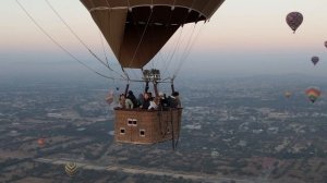 Полёт на воздушном шаре! Полёт на воздушном шаре над древним городом Теотиуакан!