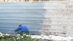 Безвоздушная покраска металлоконструкций
