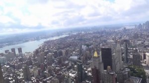 Нью-Йорк с высоты. Эмпайр-стейт-билдинг