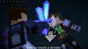 Legends Never Die (Lyrics Remix) - feat. Alan Walker - GMV - Minecraft Story Mode