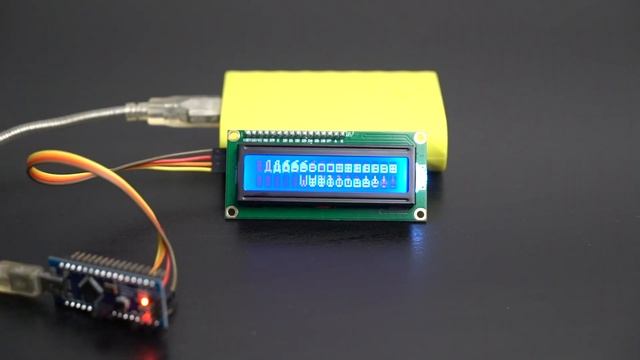 LCD 1602 I2C, TWI дисплей подключение к ардуино нано и прошивка