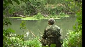 С удочками на реке Деркул