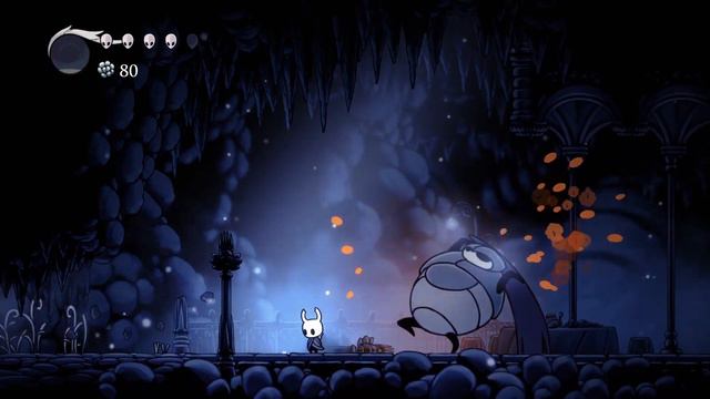 Fighting the False Knight in Hollow Knight! смотреть онлайн