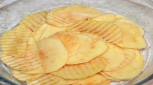 Картофельные чипсы в микроволновке