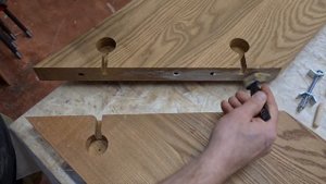 Сращивание двух подоконников под углом 45°