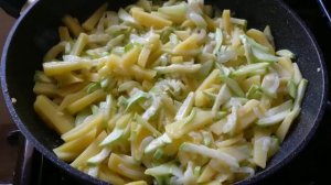 ЖАРЕНАЯ КАРТОШКА С КАБАЧКОМ И СЫРОМ Необыкновенно Вкусный РЕЦЕПТ БЕЗ ЗАМОРОЧЕК Быстро Просто Вкусно