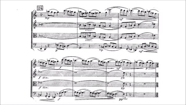 Paul Hindemith - String Quartet No. 5, Op. 32 [With score]