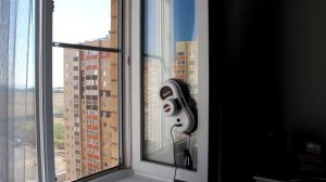 КАК ПОМЫТЬ ОКНА СНАРУЖИ на высоком этаже / ОБЗОР и ТЕСТ ДРАЙВ робота  Window Cleaning Robot