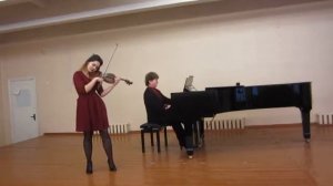 Железная Авелина (скрипка) - "Ноктюрн" Хачатурян Арам Ильич