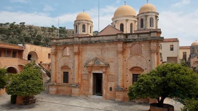 Греция. Монастырь Святой Троицы смотреть онлайн