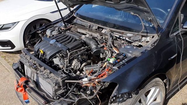 VW Golf Mk7 R36 swap 3.6l VR6 смотреть онлайн