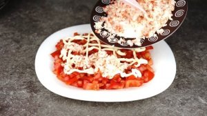 Салат с крабовыми палочками