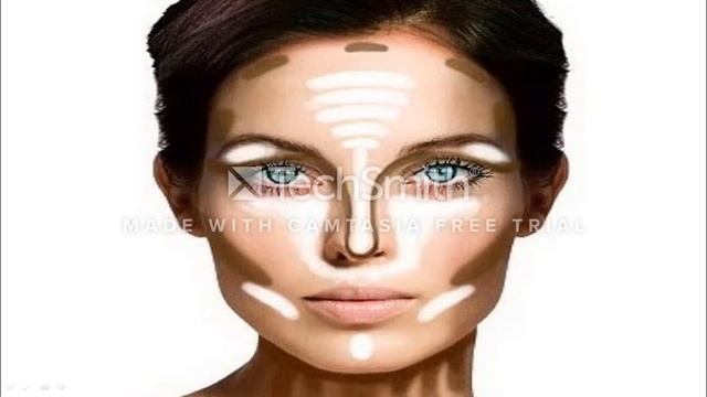 Контуринг лица при макияже смотреть онлайн