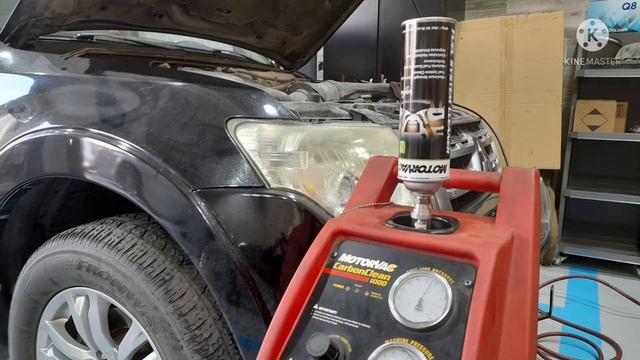 how to clean F.I. for mitsubishi pajerodecarbonizing fuel injector