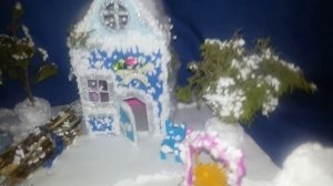 Новогодняя поделка. Зимняя сказка своими руками)