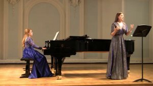 Г.Форе, "Мотылёк и фиалка". Исп. В.Химич (сопрано), Т.Тайсаева (фортепиано)