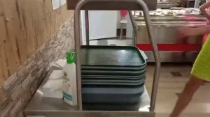 Обзор столовой при отеле Атлас п. Витязево