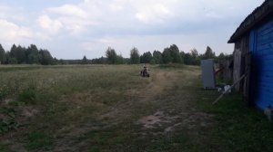 мотоблок УРАЛ с адаптером АМ-2 ( минитрактор )