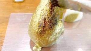 Состаривание битумным лаком