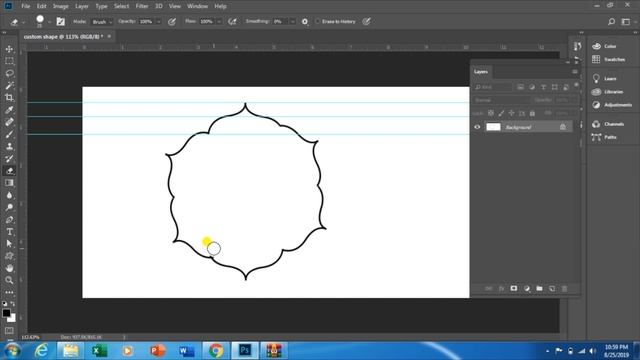 How to Create Trend Custom Shape Design in Photoshop | New Frame & Border & Spiral Graphics смотреть онлайн