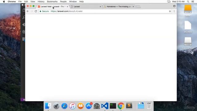 Laravel  tutorial -   Optional   Better development environment and SQLite setup